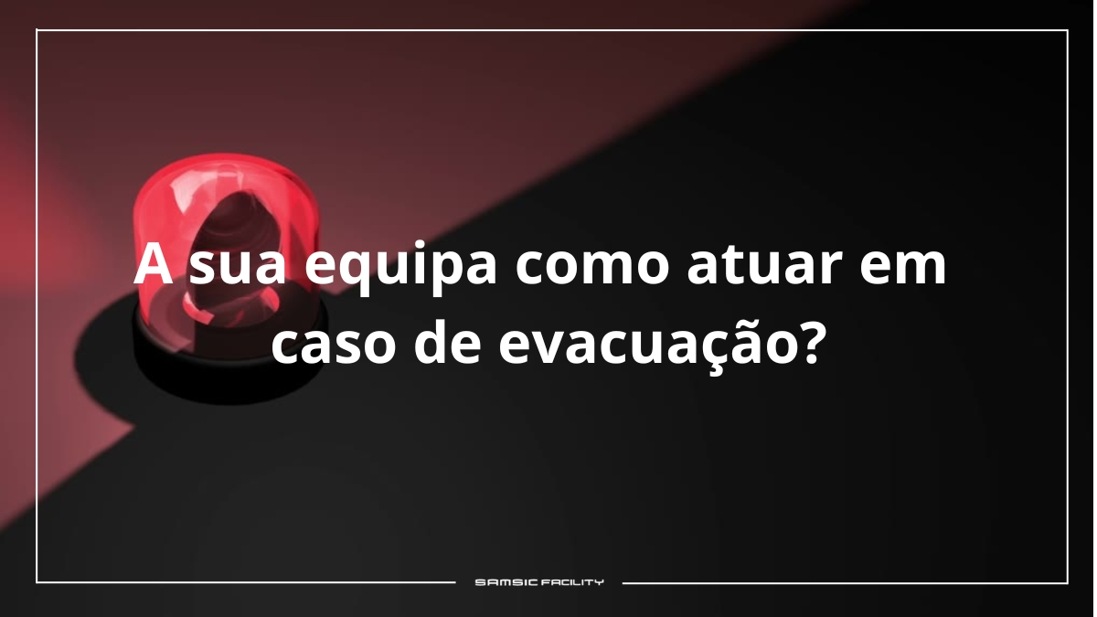 evacuação