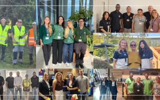 LINKING DAY Conjunto de colaboradores da SAMSIC e PFC a trabalharem nas diferentes áreas