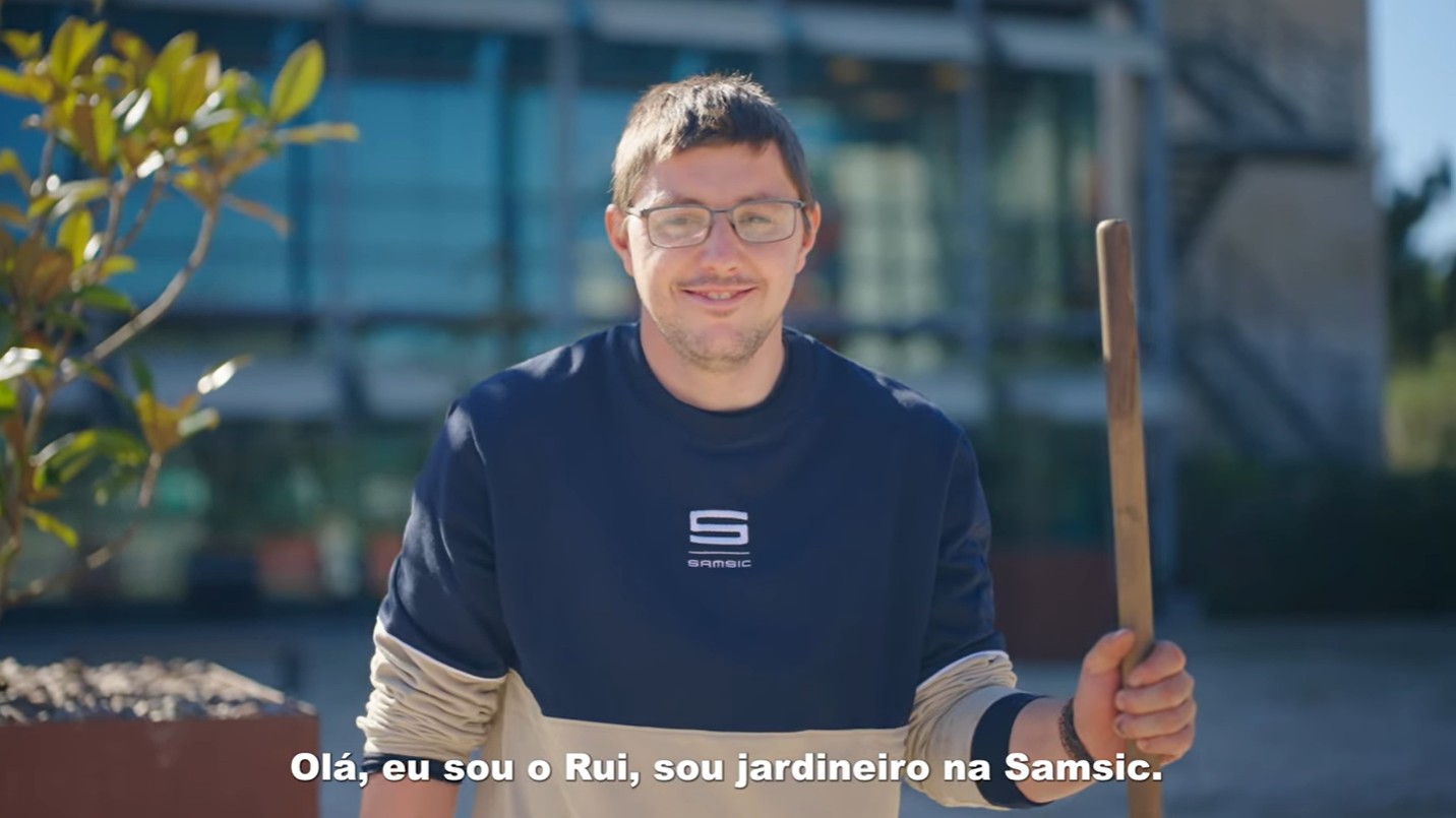 Inclusão, vídeo Rui, espaços verdes